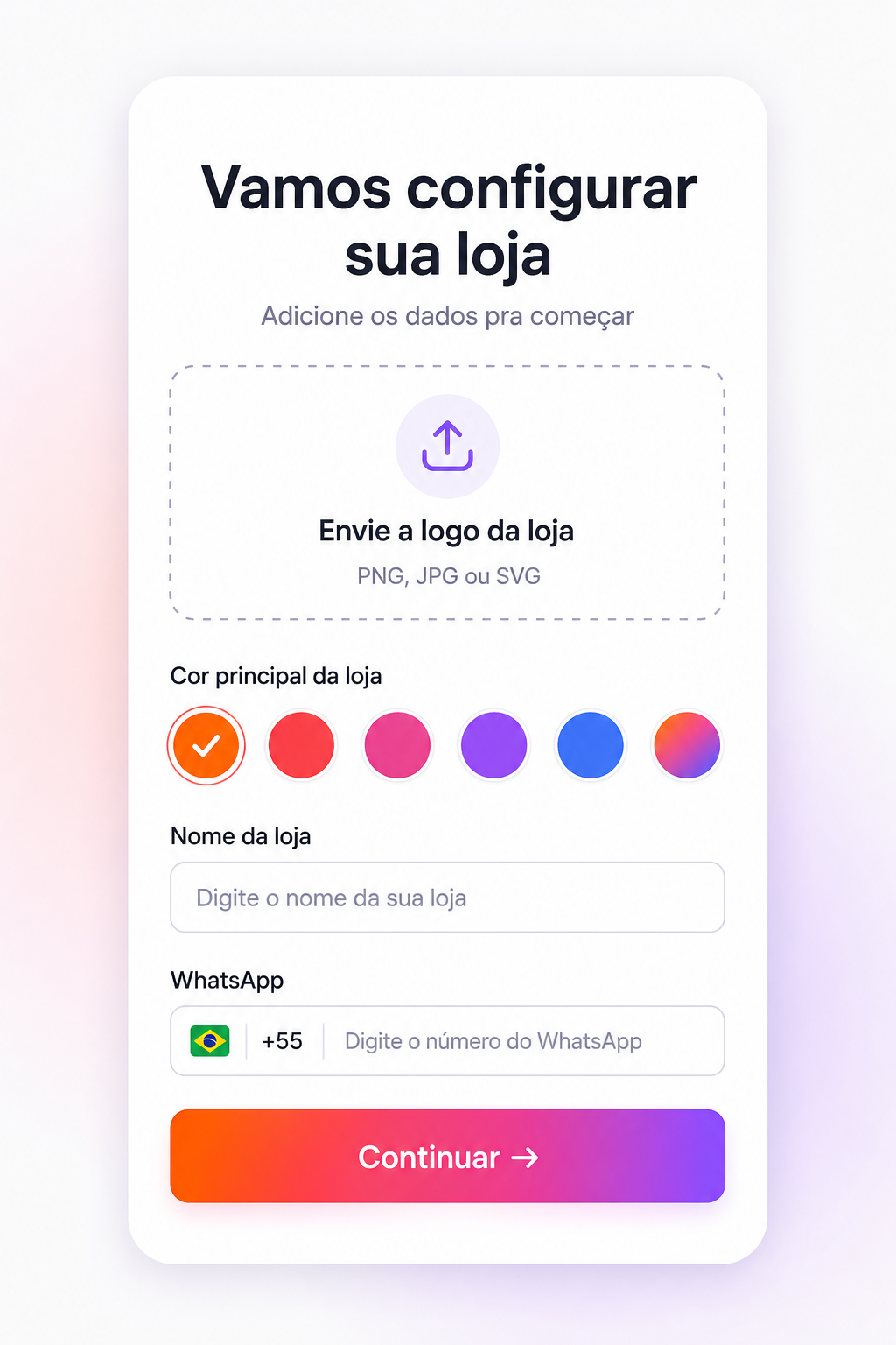 Cadastra tua loja